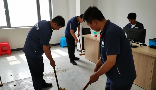 开荒保洁提升市政工程使用效率